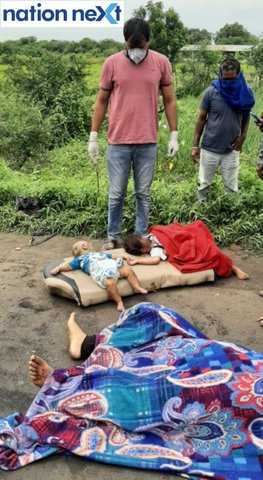 Bodies of two toddlers, parents after collision 